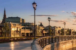 Кремлевская набережная Казань