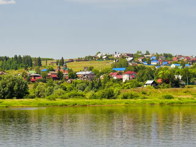 Берег Камы в Гольянах, Ижевск