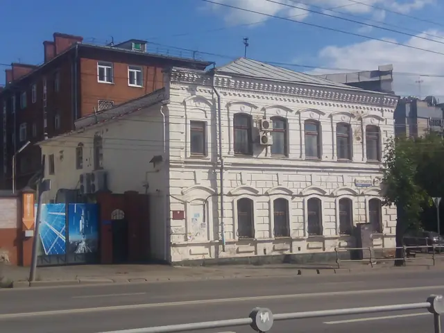 Старые дворики в районе улиц Максима Горького и Ленина, Ижевск