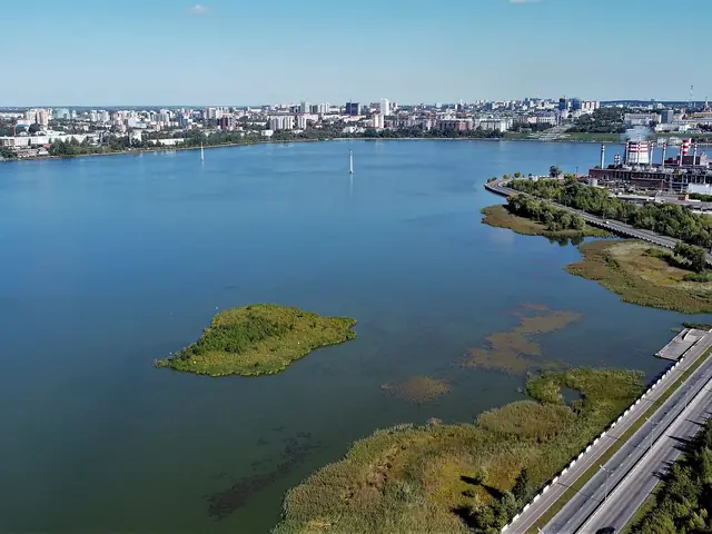 Южная набережная Ижевского пруда