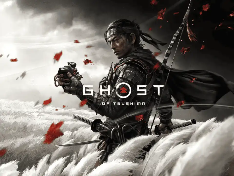 Обложка игры Ghost of Tsushima