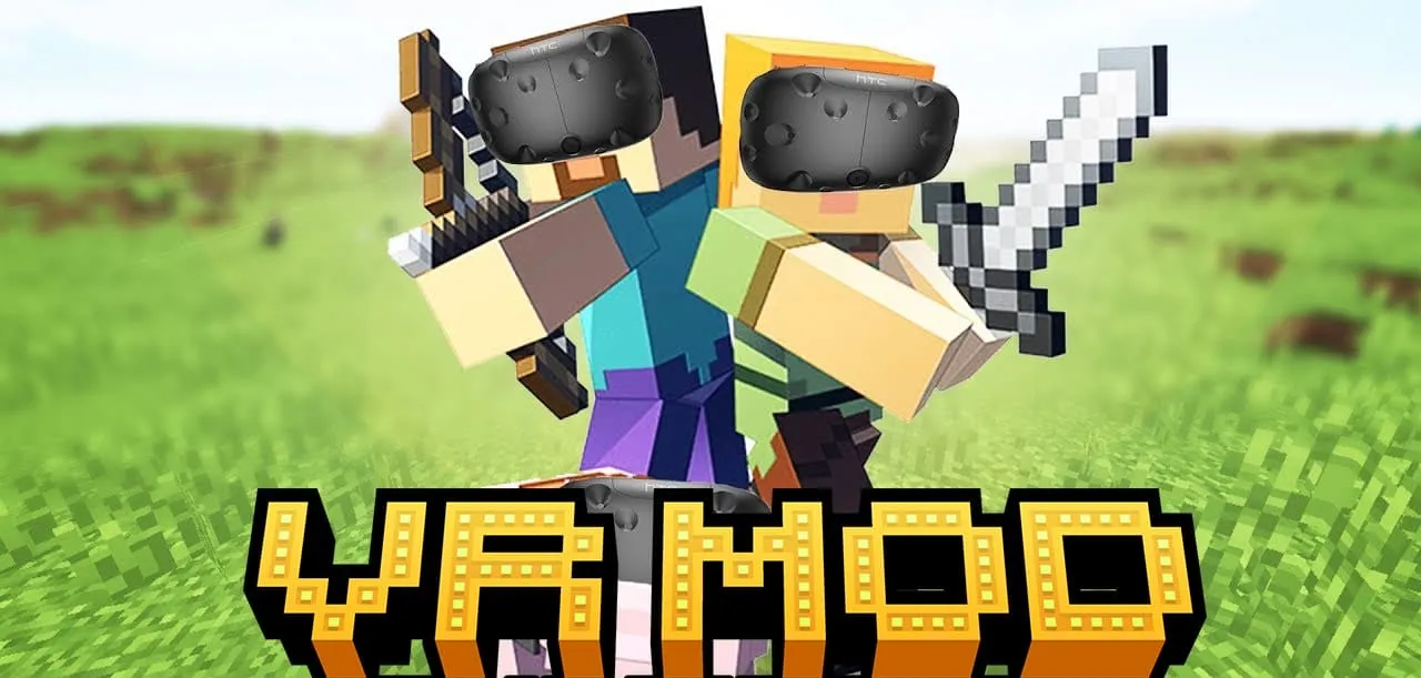 Обложка игры Minecraft VR
